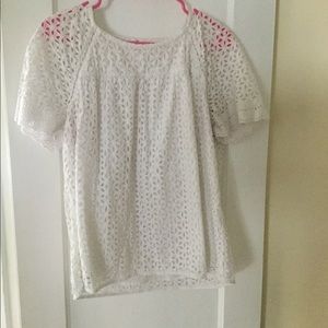 J.Crew Eyelet Blouse